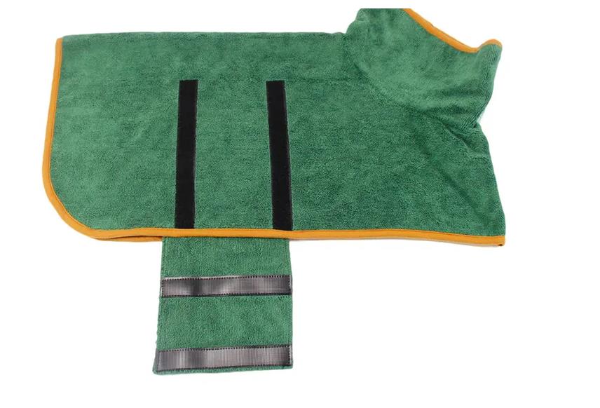 Hundebademantel Flauschig und warm versch. Farben