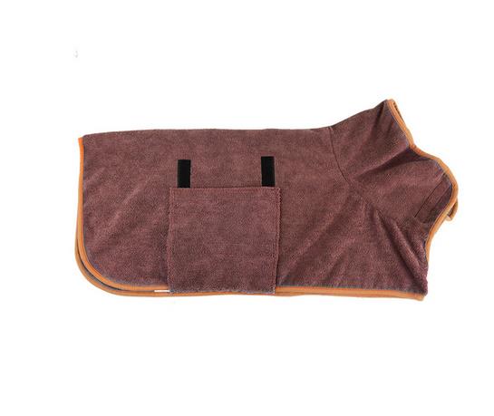 Hundebademantel Flauschig und warm versch. Farben