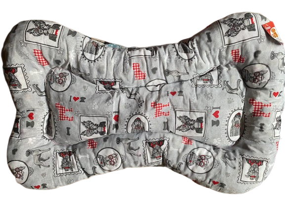 Semi-Bone-Camacan-Kissen 90 x 55cm (Hundeknochenkissen ) 6 verschiedene Muster