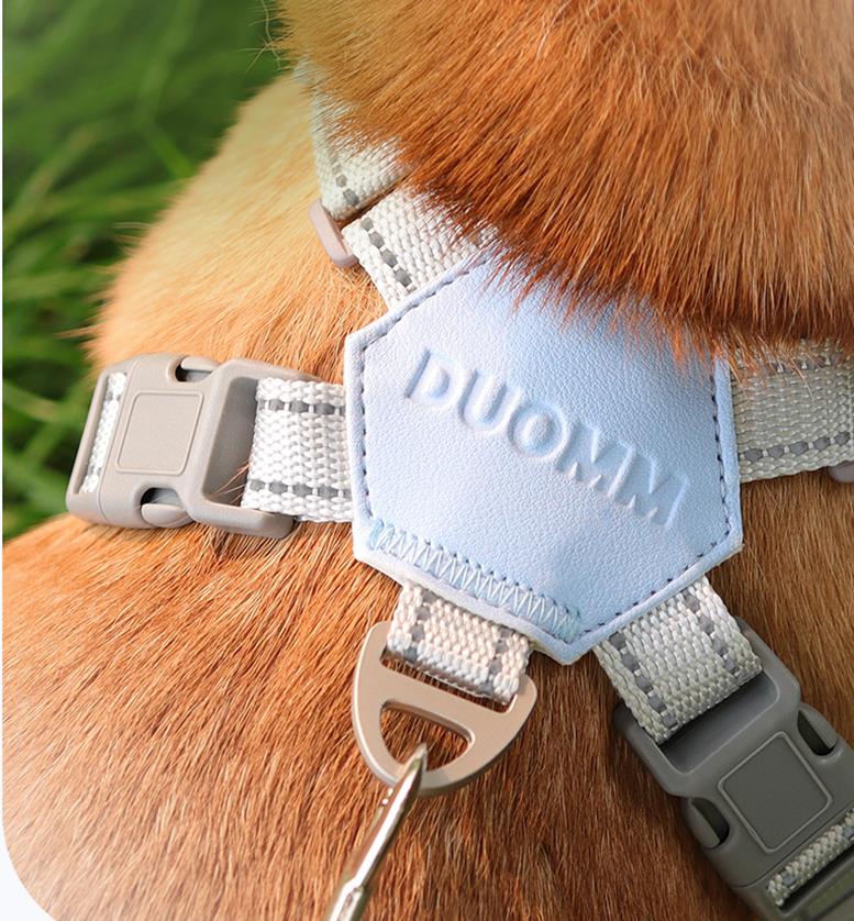 Sicherheit Geschirr mit Leine für kleine Hunde Geschirr reflektierend X Geschirr
