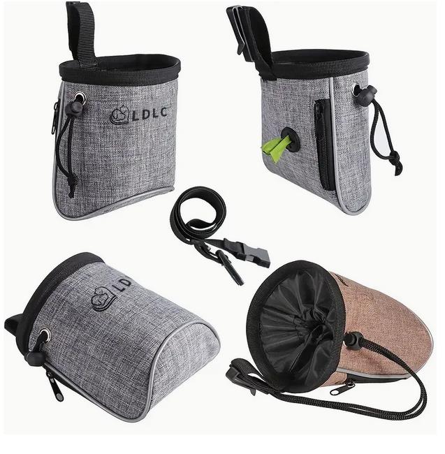 Leckerli-Tasche für Hunde, Hundetraining, Taillenclip, tragbar Hundefutter-Snack