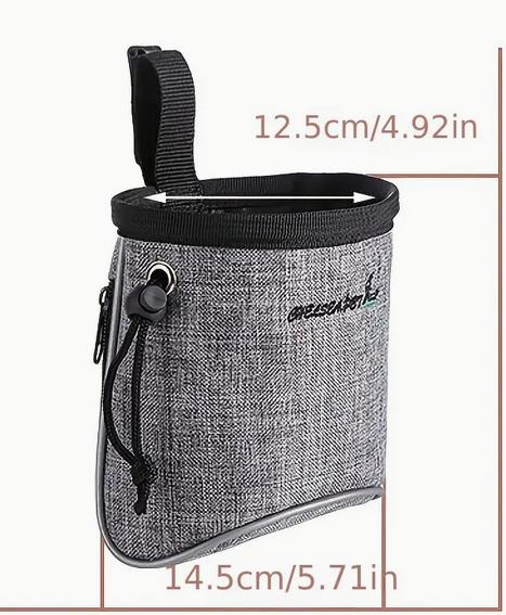 Leckerli-Tasche für Hunde, Hundetraining, Taillenclip, tragbar Hundefutter-Snack