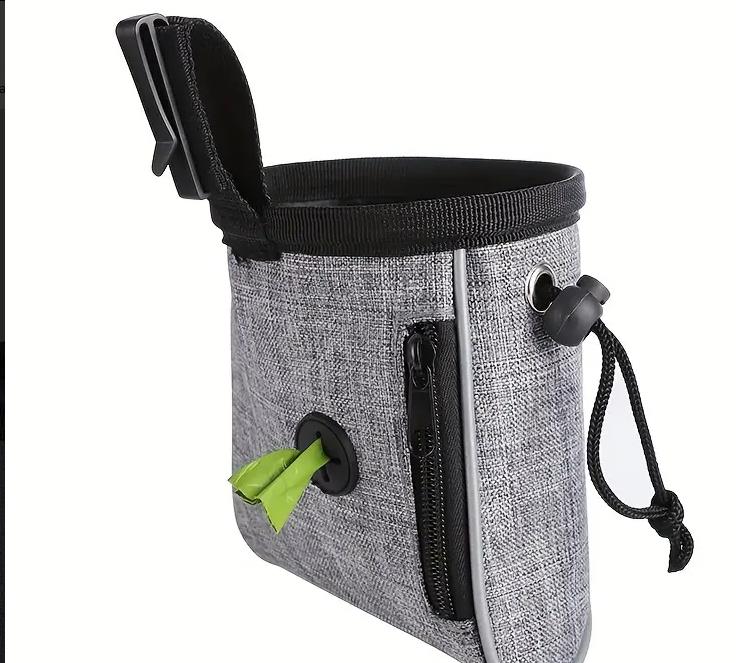 Leckerli-Tasche für Hunde, Hundetraining, Taillenclip, tragbar Hundefutter-Snack