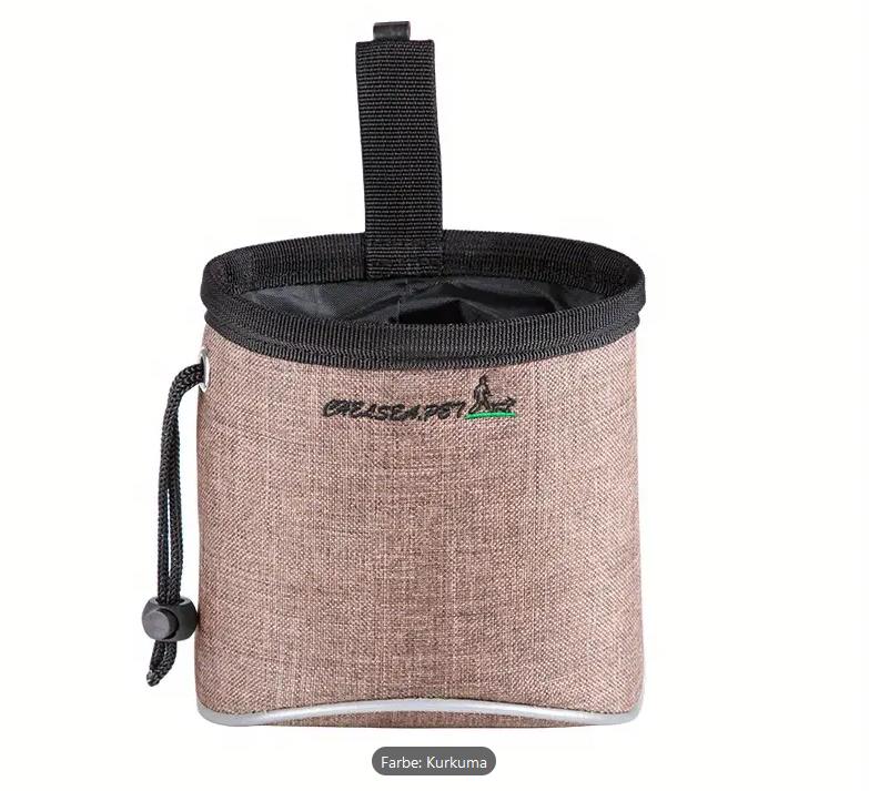 Leckerli-Tasche für Hunde, Hundetraining, Taillenclip, tragbar Hundefutter-Snack