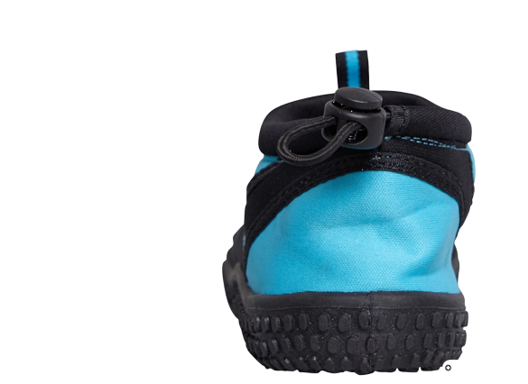 Board Angels Damen Aqua Wasserschuhe /Barfuss Schuhe Blau Schwarz