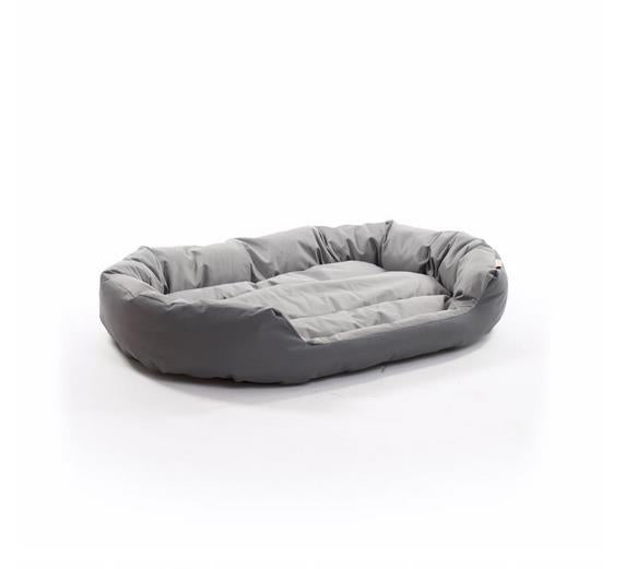 Hundesofa-Hundebett Hellgrau/ Dunkelgrau Verschiedende Grössen