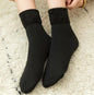 Selbsterwärmende Socken, Thermosocken Damen, Winter Dicke Thermosocken, Fleece